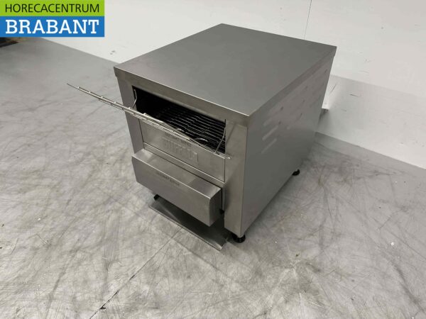 Grille-pain Buffalo DB175 en acier inoxydable Four à tapis 400 230V Horeca – Image 4