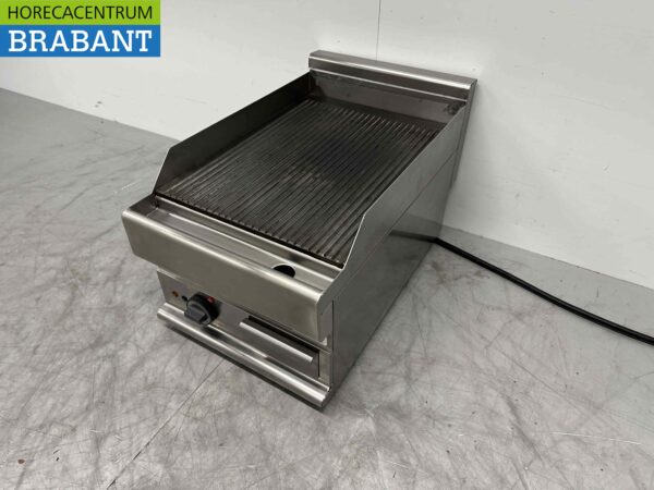 Acier inoxydable Planche à griller modulaire Planche à griller Plancha nervurée 40 cm 400V Horeca – Image 4