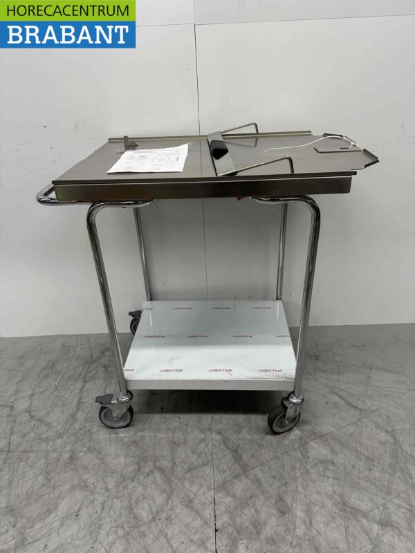 Four à vapeur en acier inoxydable chariot drive-in 58 cm Horeca