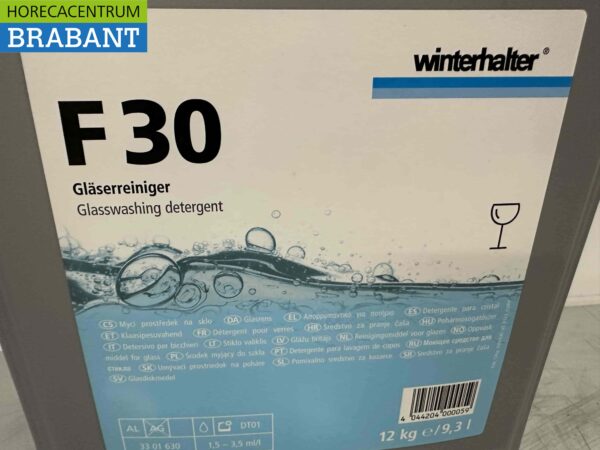 Winterhalter F 30 F30 12 kg Détergent pour lave-vaisselle Savon Détergent pour lave-verres Horeca – Image 4