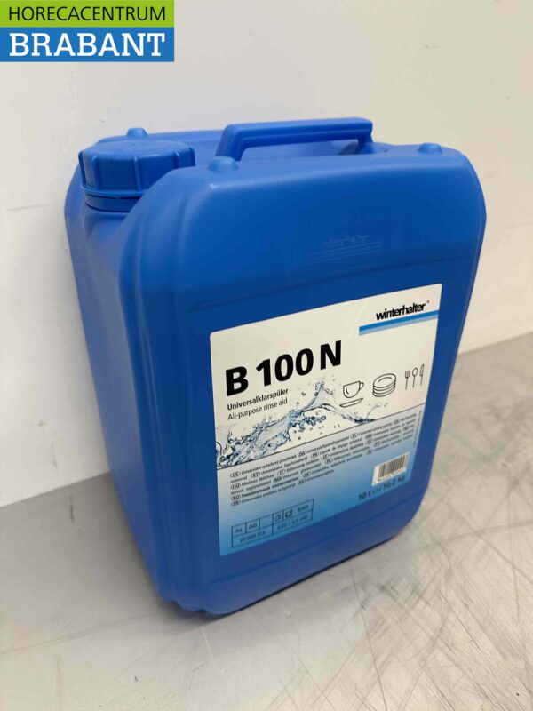 Winterhalter B 100 N 10 litres Produit de rinçage universel pour lave-vaisselle et lave-verres Horeca – Image 3