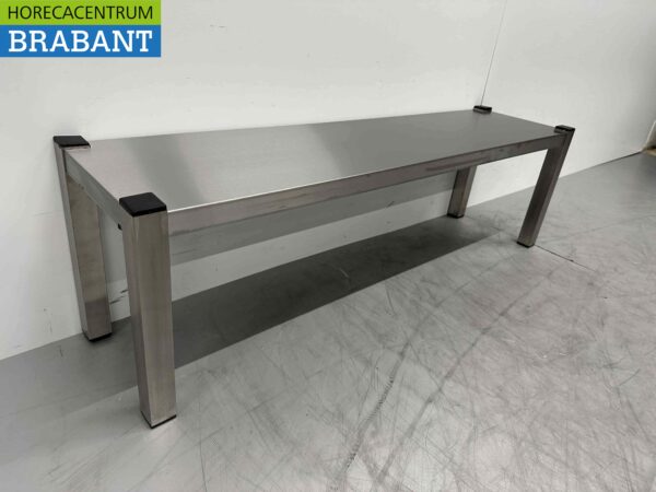 Acier inoxydable Premium line Etagere Bridge 120 x 30 x 35 cm Catering – Image 2