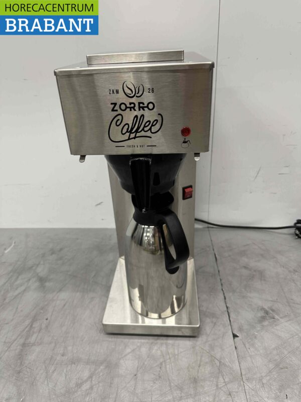 Acier inoxydable Zorro ZKM26 Machine à café Machine à café avec thermos 230V Horeca
