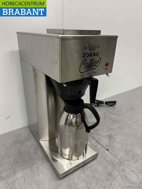Acier inoxydable Zorro ZKM26 Machine à café Machine à café avec thermos 230V Horeca – Image 3
