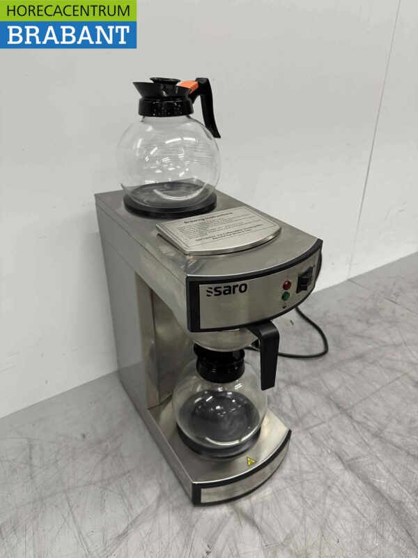 Machine à café Saro MICA K 24 T en acier inoxydable Machine à café avec 2 pichets 230V Horeca – Image 3