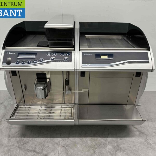 Saeco Idea Cappuccino 2 Machine à espresso entièrement automatique Machine à café avec refroidisseur de lait et chauffe-tasses 230V Restauration