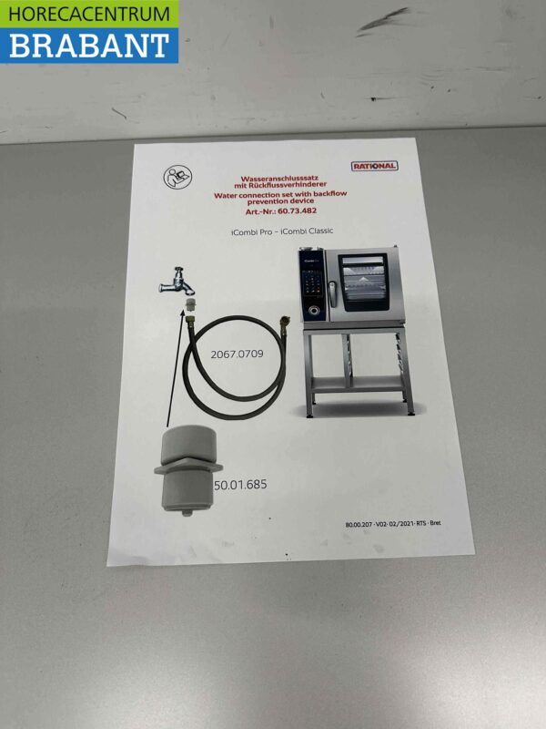 Rational iCombi Pro XS 6-2/3E Combisteamer Four à vapeur 400V Horeca en acier inoxydable – Image 14