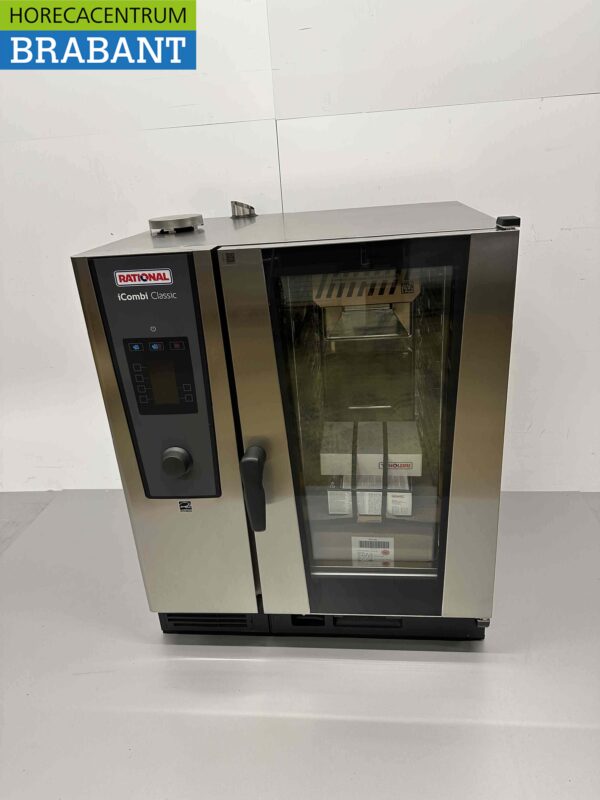 Acier inoxydable Rational iCombi Classic 10-1/1E Combisteamer Four à vapeur 400V Horeca