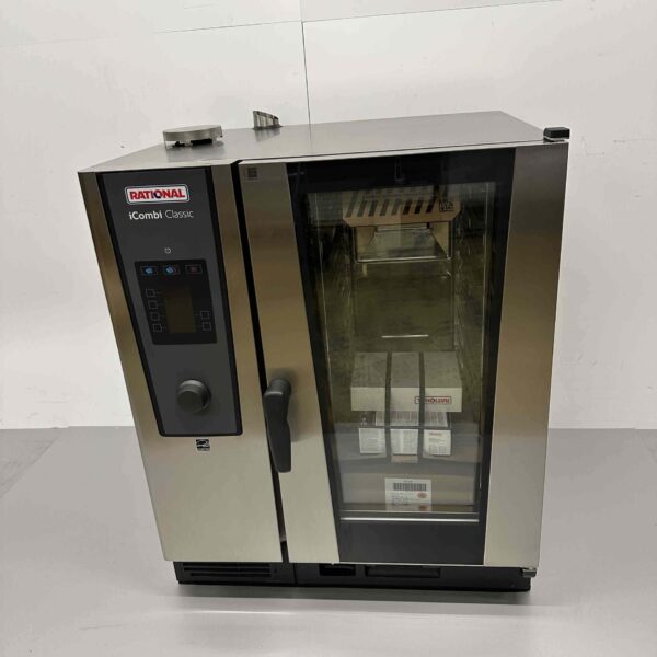 Acier inoxydable Rational iCombi Classic 10-1/1E Combisteamer Four à vapeur 400V Horeca