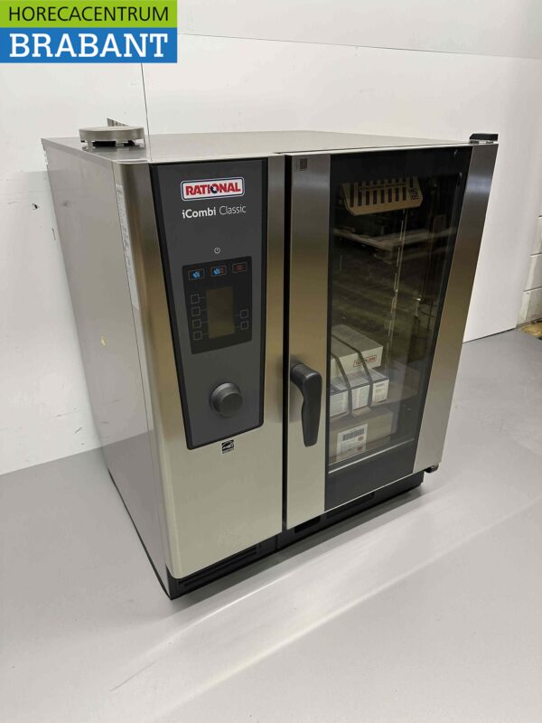 Acier inoxydable Rational iCombi Classic 10-1/1E Combisteamer Four à vapeur 400V Horeca – Image 2