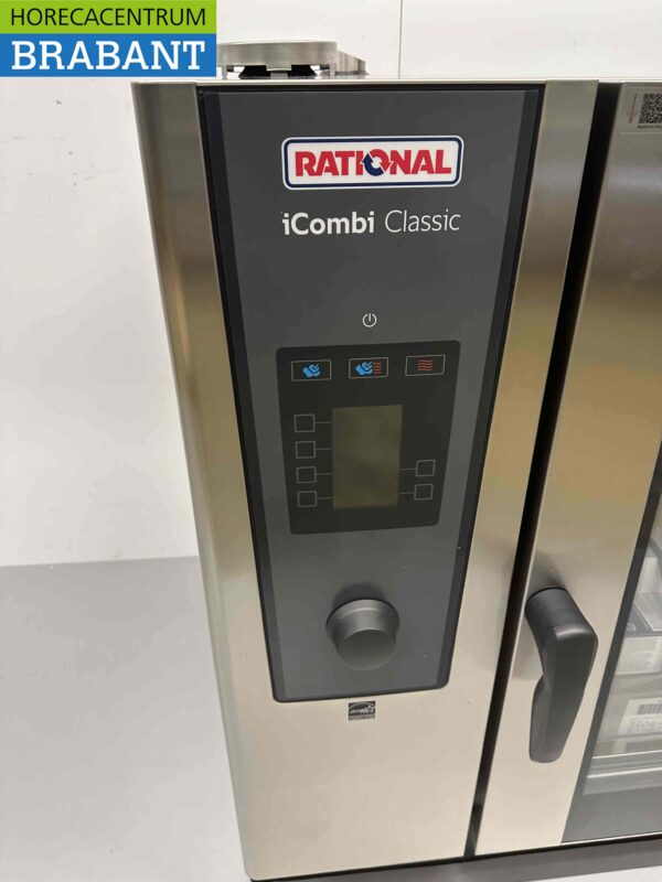 Acier inoxydable Rational iCombi Classic 10-1/1E Combisteamer Four à vapeur 400V Horeca – Image 4