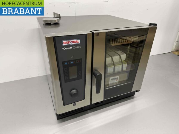 Rational iCombi Classic 6-1/1E Combisteamer Four à vapeur 400V Horeca en acier inoxydable – Image 2