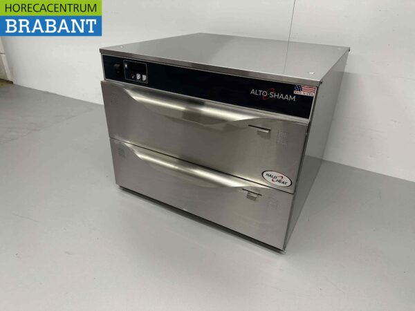 Acier inoxydable Alto Shaam 500-2D Double plateau de stockage à chaud Plateaux de stockage à chaud 230V Horeca – Image 2