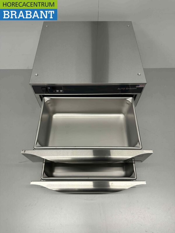 Acier inoxydable Alto Shaam 500-2D Double plateau de stockage à chaud Plateaux de stockage à chaud 230V Horeca – Image 4