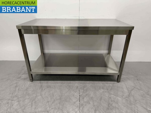 Table de travail en acier inoxydable Basic-line 140 x 70 x 85 cm Restauration