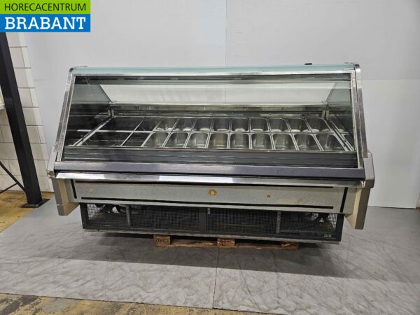 Orion Scoop vitrine à glace 24 bacs 216 cm 400V Horeca