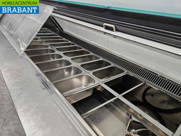 Orion Scoop vitrine à glace 24 bacs 216 cm 400V Horeca – Image 5