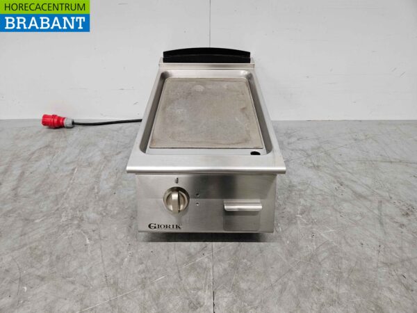 Acier inoxydable Giorik Plaque de gril Plaque de cuisson 40 cm 400V Horeca