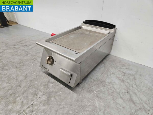 Acier inoxydable Giorik Plaque de gril Plaque de cuisson 40 cm 400V Horeca – Image 2