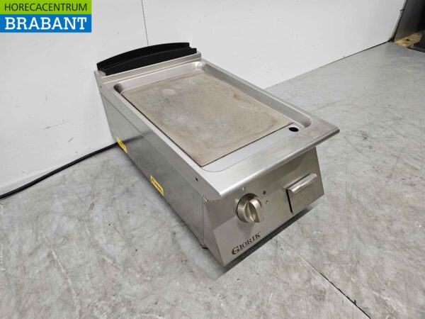 Acier inoxydable Giorik Plaque de gril Plaque de cuisson 40 cm 400V Horeca – Image 3