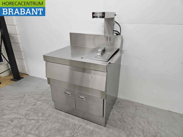 Acier inoxydable Hatco Mobile Chips warmer 93 cm 230V Horeca – Image 2