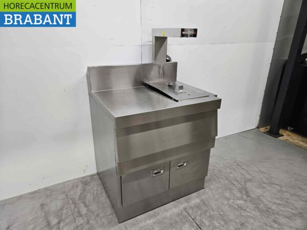 Acier inoxydable Hatco Mobile Chips warmer 93 cm 230V Horeca – Image 3