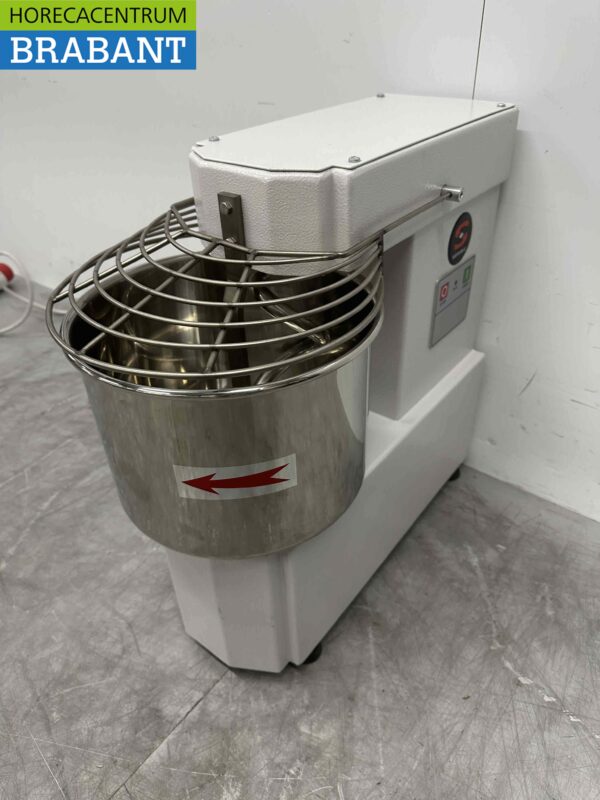 Sammic SM-10 Pétrin à spirale Mélangeur de pâte Bol en acier inoxydable 10 kg 400V Horeca – Image 2