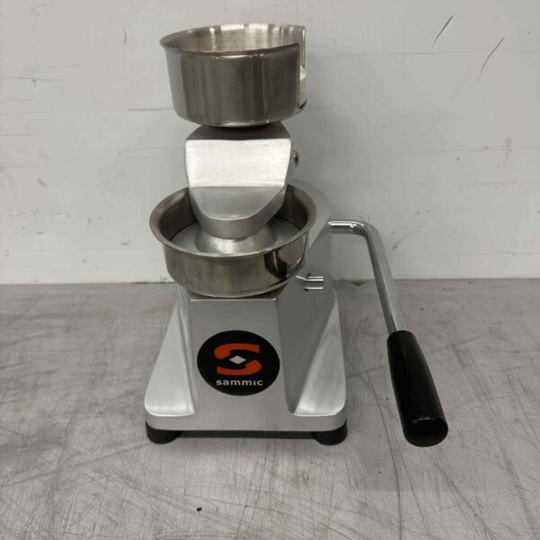 Presse à hamburger Sammic en acier inoxydable Machine à former les hamburgers 100 mm Boucherie Traiteur