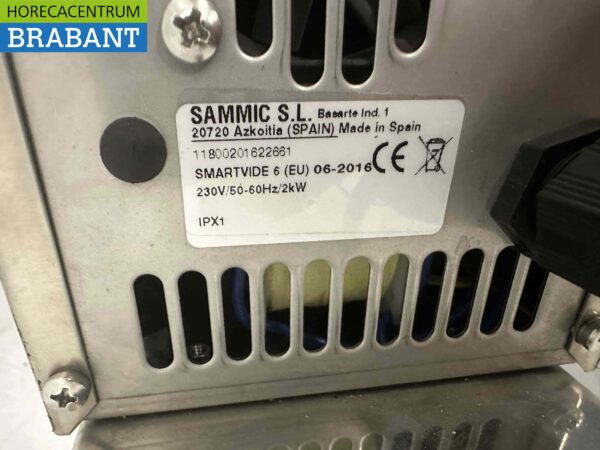 Cuiseur sous-vide Sammic Smartvide 6 en acier inoxydable Max. 56 ltr 230V Horeca – Image 4