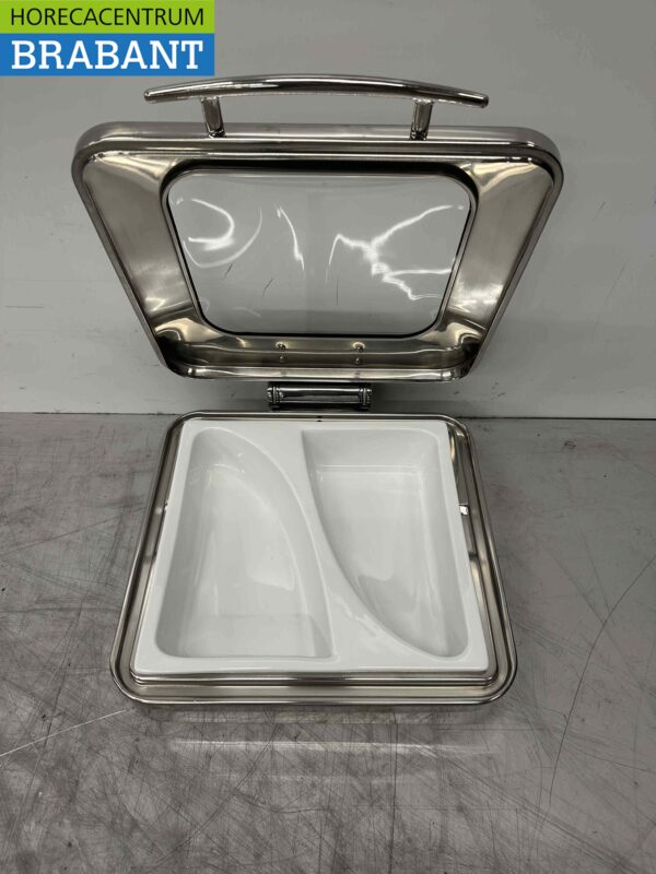 Acier inoxydable Spring CBS Advantage Chafing dish 2/3 GN Catering – Image 5