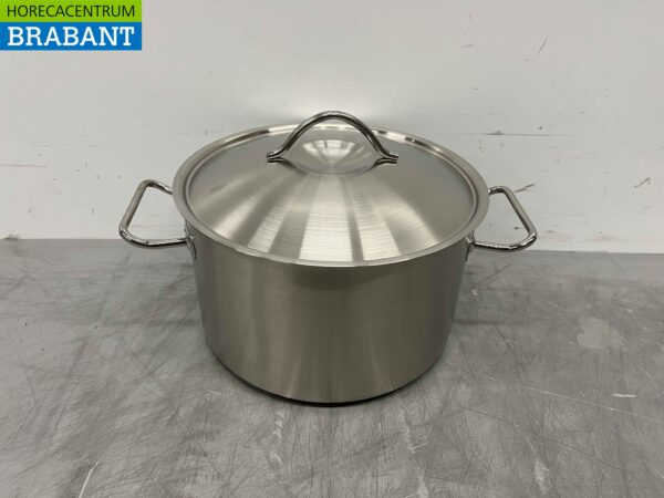 Acier inoxydable Fusion Professional Soup Pan Cooking Pan 39 x 30 cm 11 litres Catering