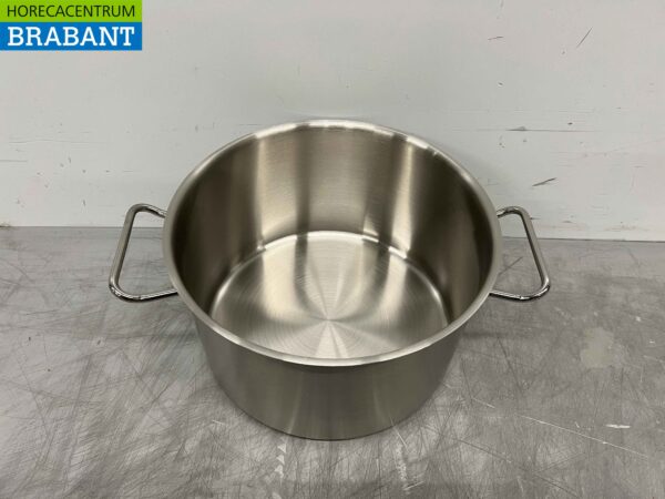 Acier inoxydable Fusion Professional Soup Pan Cooking Pan 39 x 30 cm 11 litres Catering – Image 2