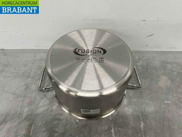 Acier inoxydable Fusion Professional Soup Pan Cooking Pan 39 x 30 cm 11 litres Catering – Image 4