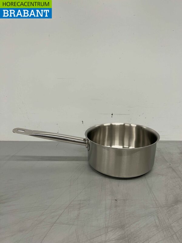 Acier inoxydable Fusion Professional Stewpan Poêle de cuisson 21,5 x 42,5 cm 2,8 litres Horeca