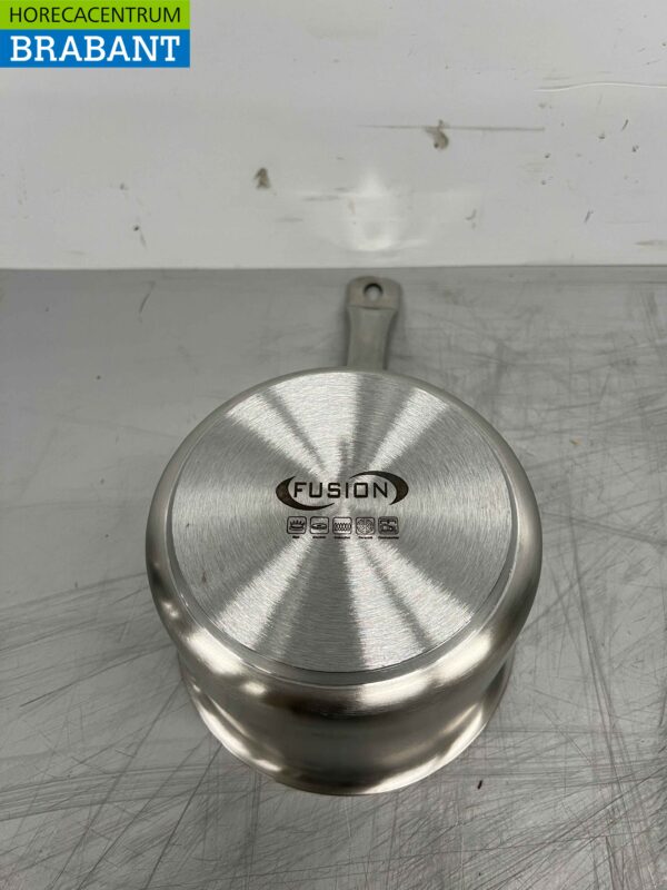 Acier inoxydable Fusion Professional Stewpan Poêle de cuisson 18 x 35,5 cm 2,2 litres Restauration – Image 4