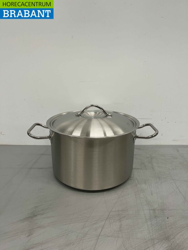 Acier inoxydable Fusion Professional Soup Pan Cooking Pan 36 x 26 cm 7 litres Catering