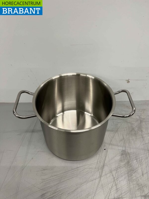 Acier inoxydable Fusion Professional Soup Pan Cooking Pan 34.5 x 22 cm 5.3 litres Catering – Image 2