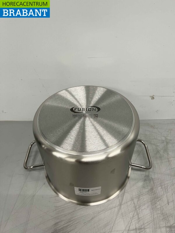 Acier inoxydable Fusion Professional Soup Pan Cooking Pan 36.5 x 26 cm 8.8 litres Horeca – Image 4