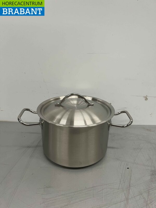 Acier inoxydable Fusion Professional Soup Pan Cooking Pan 29 x 20 cm 3 litres Catering