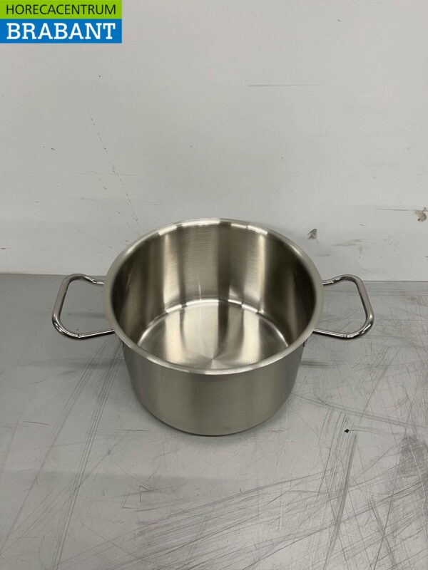 Acier inoxydable Fusion Professional Soup Pan Cooking Pan 29 x 20 cm 3 litres Catering – Image 2