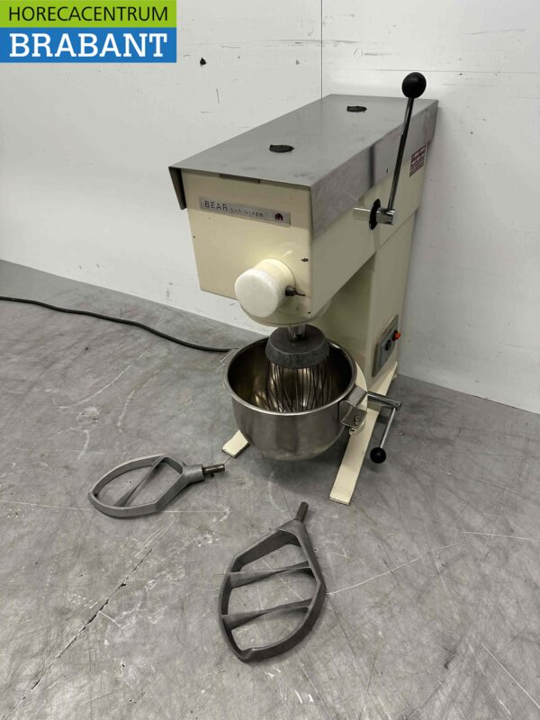 Bear Varimixer Mélangeur plan en acier inoxydable 20 litres 400V Boulangerie Traiteur – Image 3