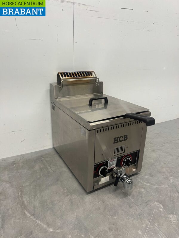 Friteuse en acier inoxydable 21 litres Gaz Horeca – Image 2