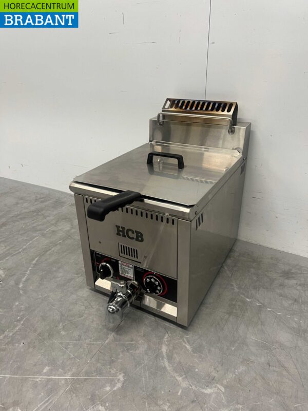 Friteuse en acier inoxydable 21 litres Gaz Horeca – Image 3