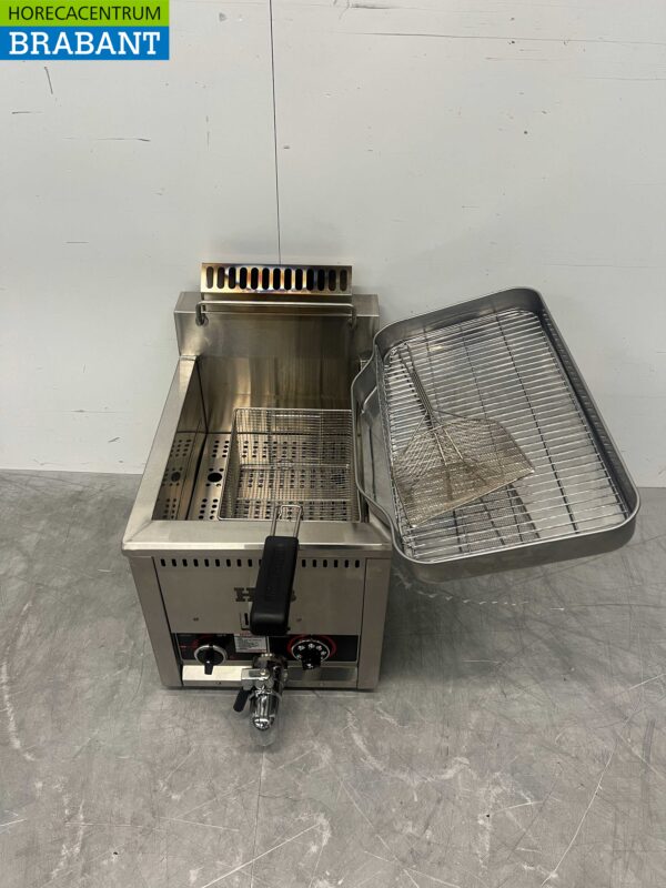 Friteuse en acier inoxydable 21 litres Gaz Horeca – Image 4