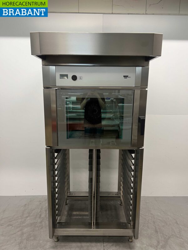 Four à air chaud Wiesheu en acier inoxydable four de magasin 60 x 40 cm 400V Horeca