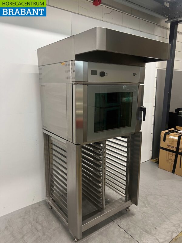 Four à air chaud Wiesheu en acier inoxydable four de magasin 60 x 40 cm 400V Horeca – Image 2