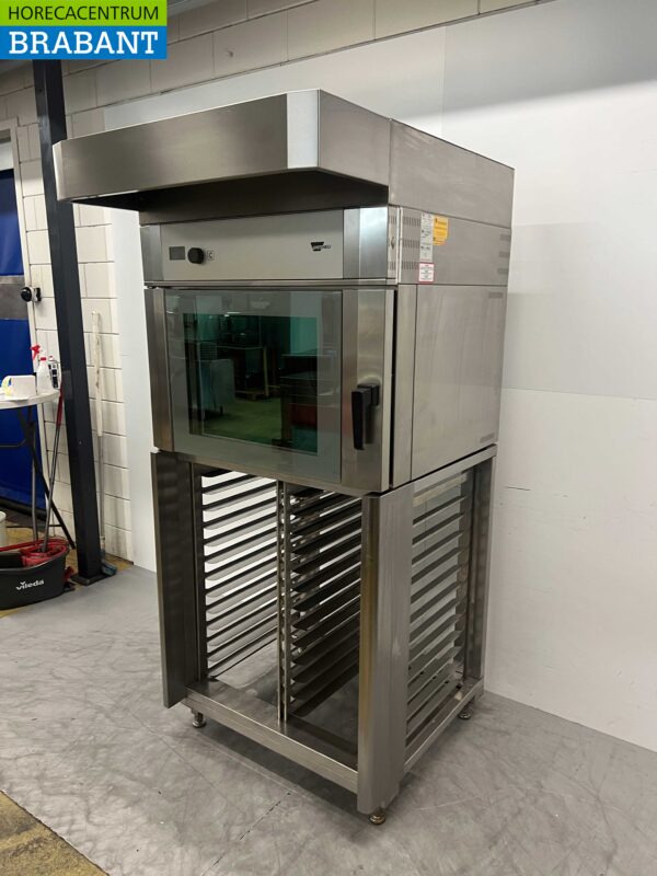Four à air chaud Wiesheu en acier inoxydable four de magasin 60 x 40 cm 400V Horeca – Image 3