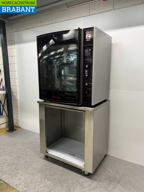 Gril à poulet Ubert RT-508 DE en acier inoxydable 3 paniers 400V Horeca – Image 3
