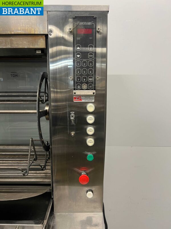 Gril à rôtisserie Savory Panorama 5 en acier inoxydable 3 paniers 400V Catering – Image 5