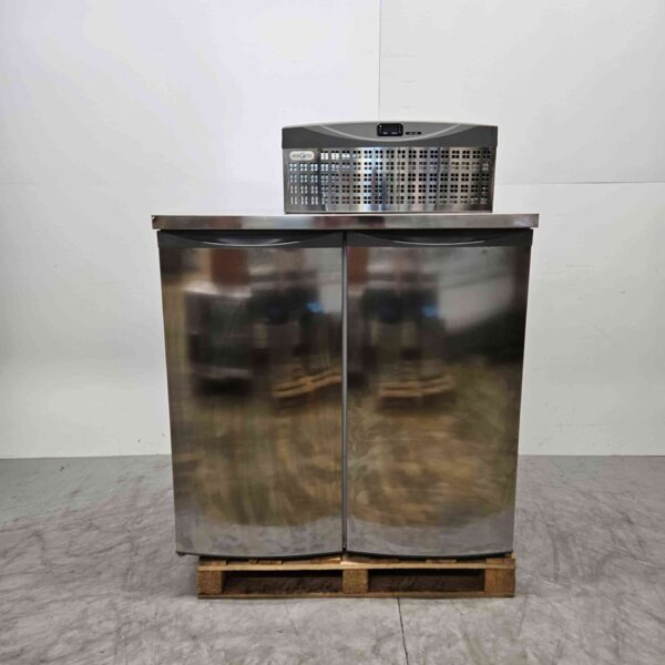 Mercatus V1 - 2X2 en acier inoxydable Refroidisseur de fûts Refroidisseur de fûts 106 cm 230V Horeca